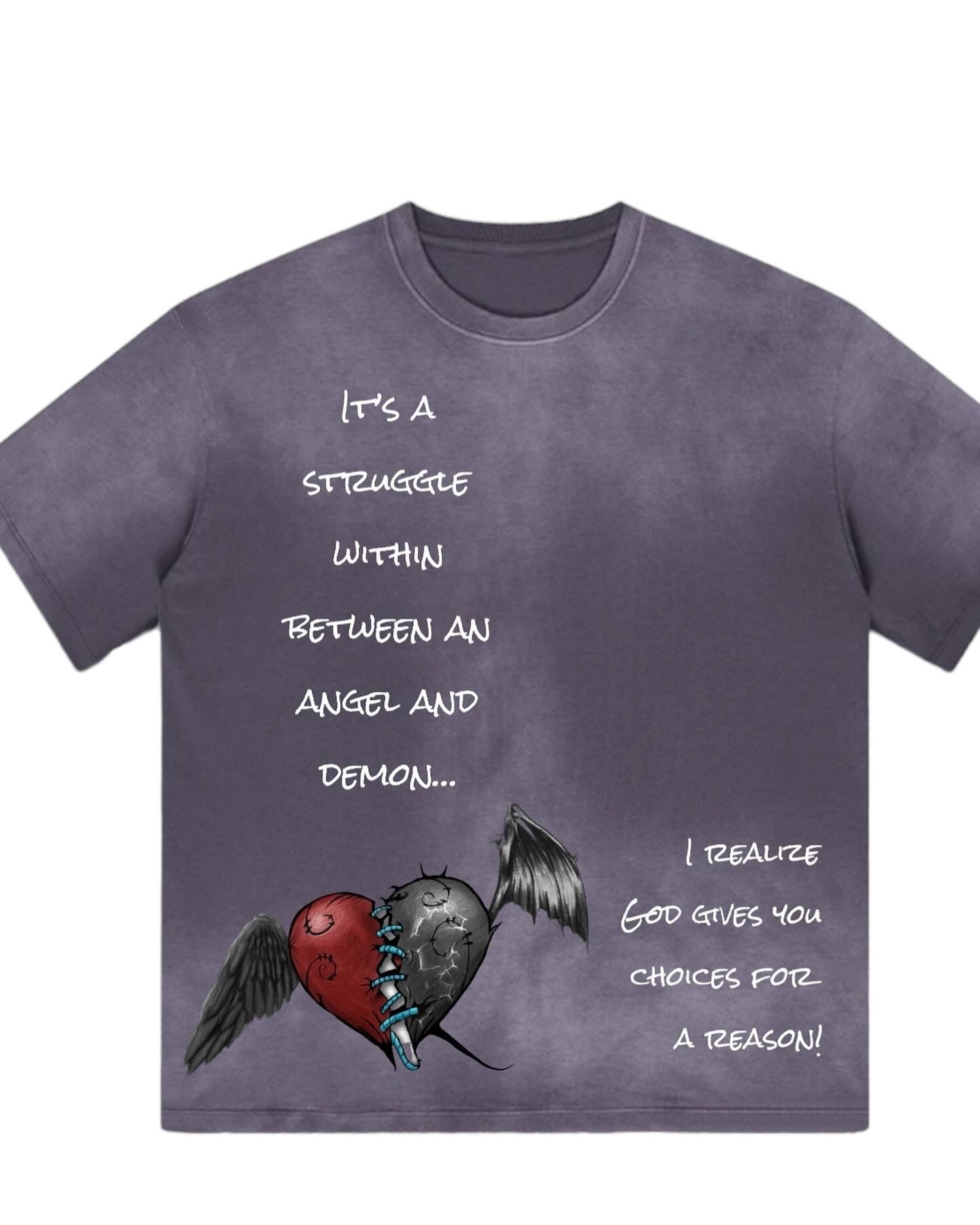 NHF Angel vs Demon Tshirts