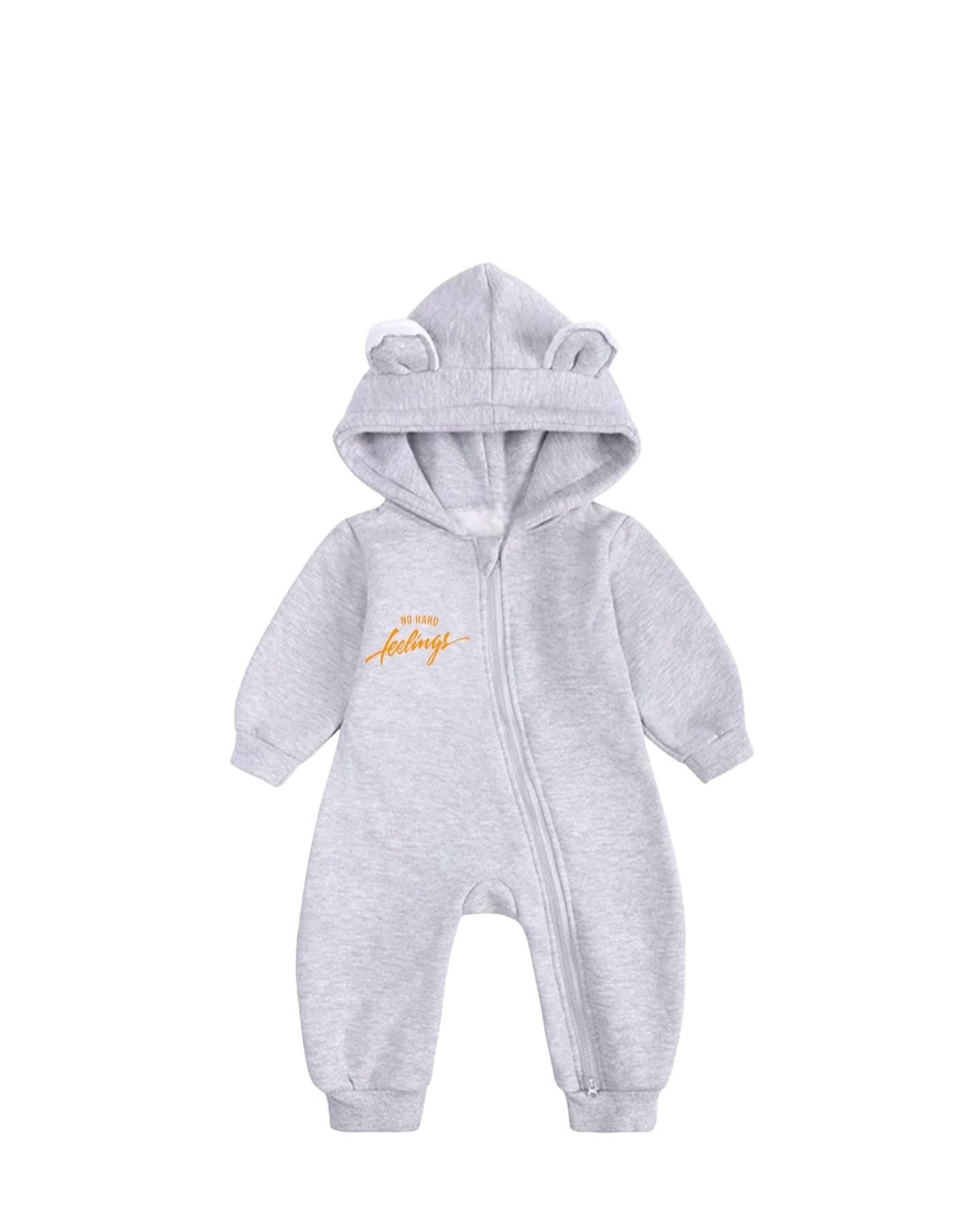 No Hard Feelings Bear Jumpsuit