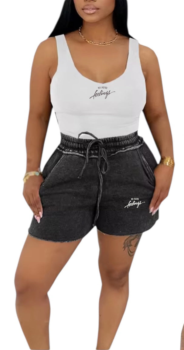 Women’s No Hard Feelings Washed two piece set