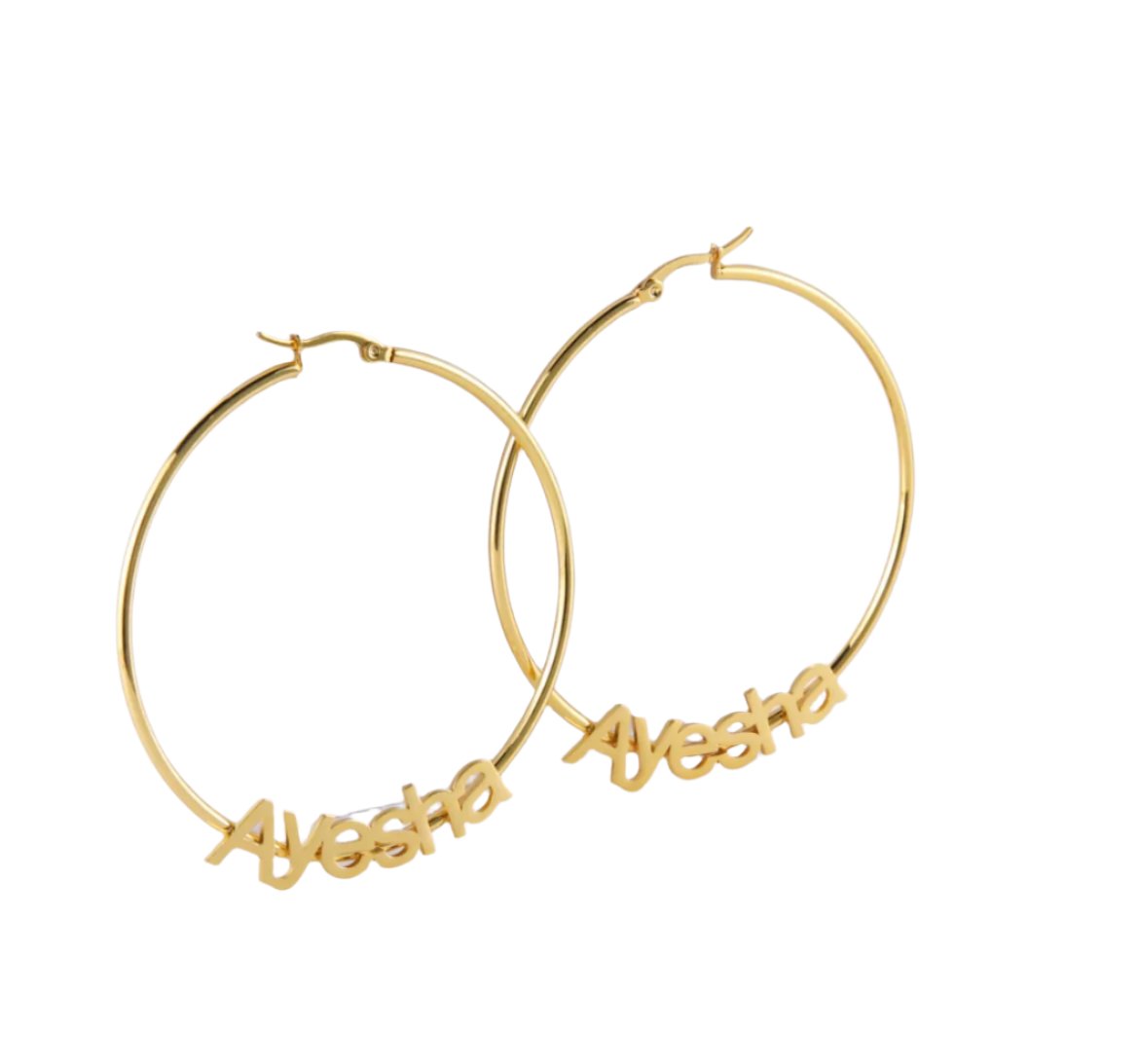 Custom Down Below Earrings