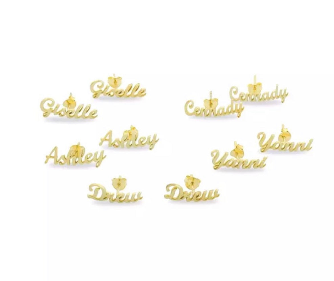 Custom Stud Earrings