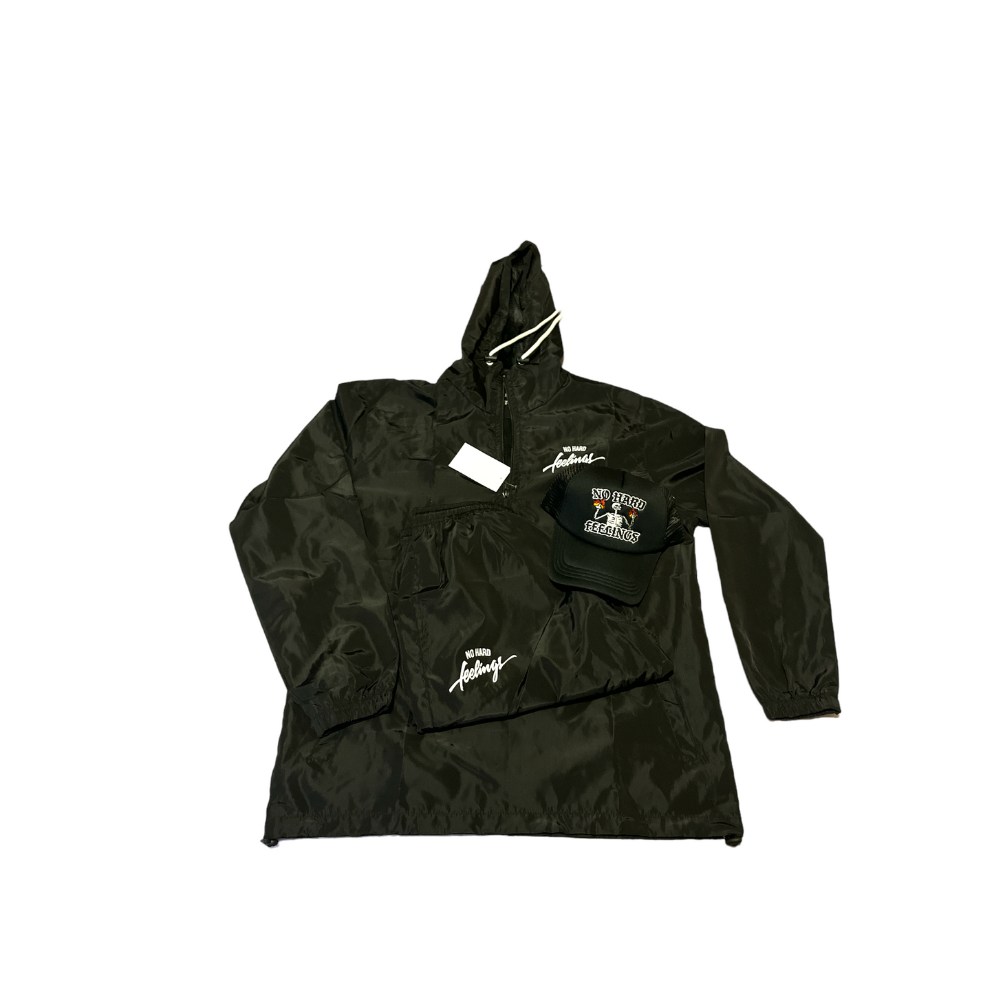 NO Hard Feelings Wind Breaker Short Set
