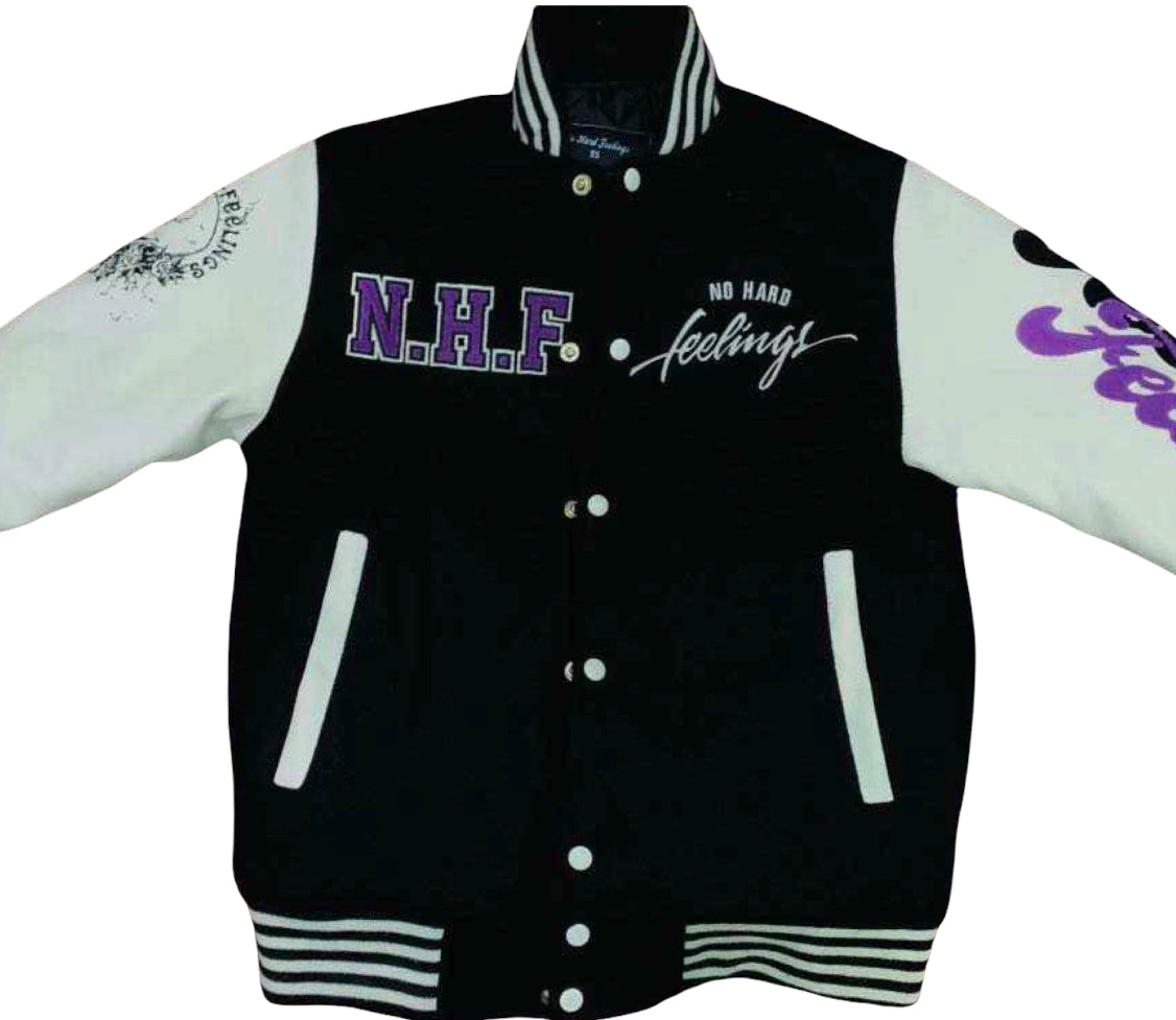 No Hard Feelings Varsity Jacket