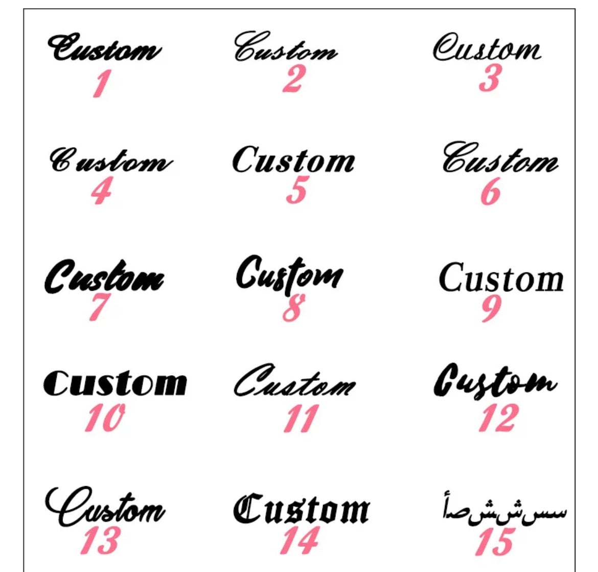 Custom Stud Earrings