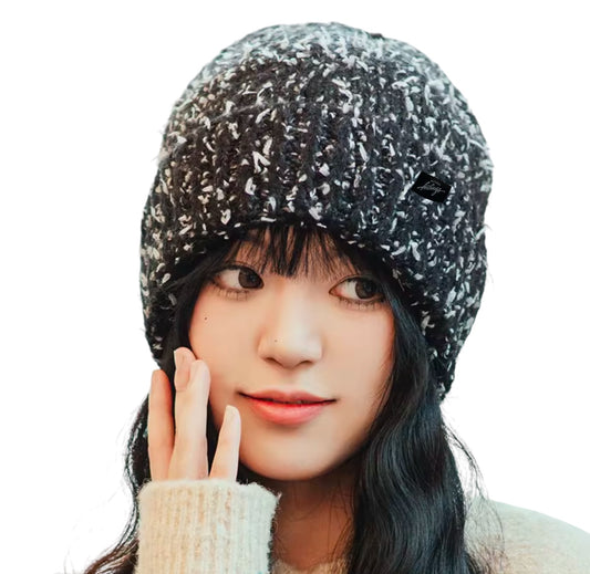 No Hard Feelings Salt & Pepper Beanie