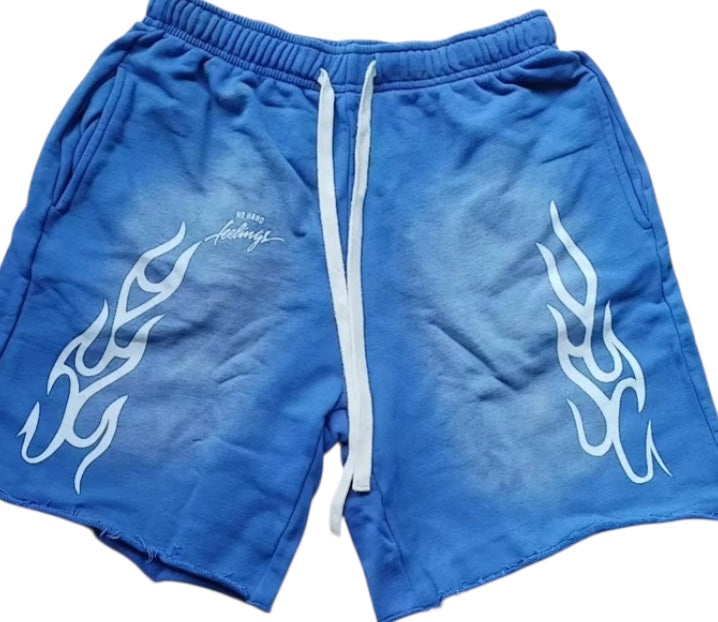 No Hard Feelings Acid Wash Sweatshorts