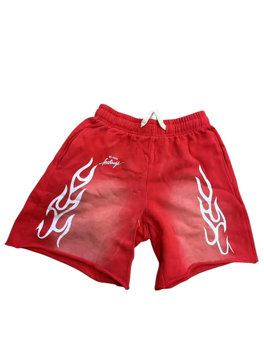 No Hard Feelings Acid Wash Sweatshorts