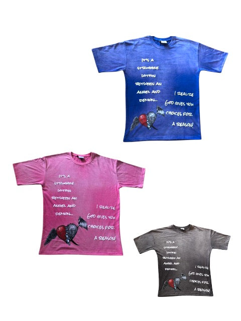 NHF Angel vs Demon Tshirts