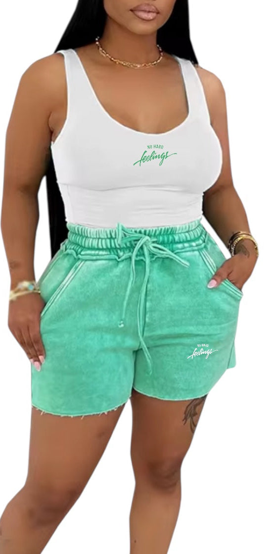 Women’s No Hard Feelings Washed two piece set