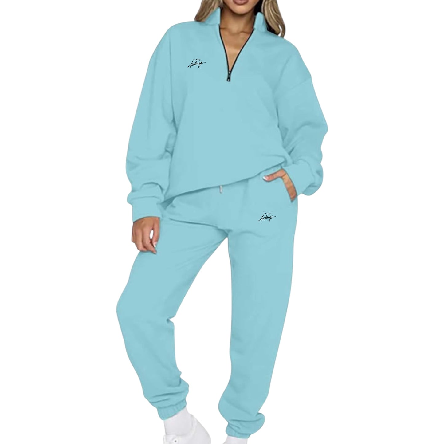 No Hard Feelings Women Halfway There Sweatsuits