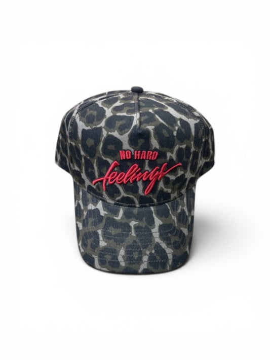 No Hard Feelings Leopard SnapBack Hat (Pre Order) ships May 28th