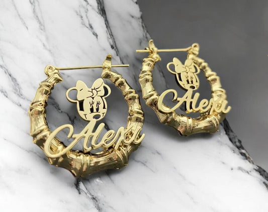 Minnie Custom Earrings