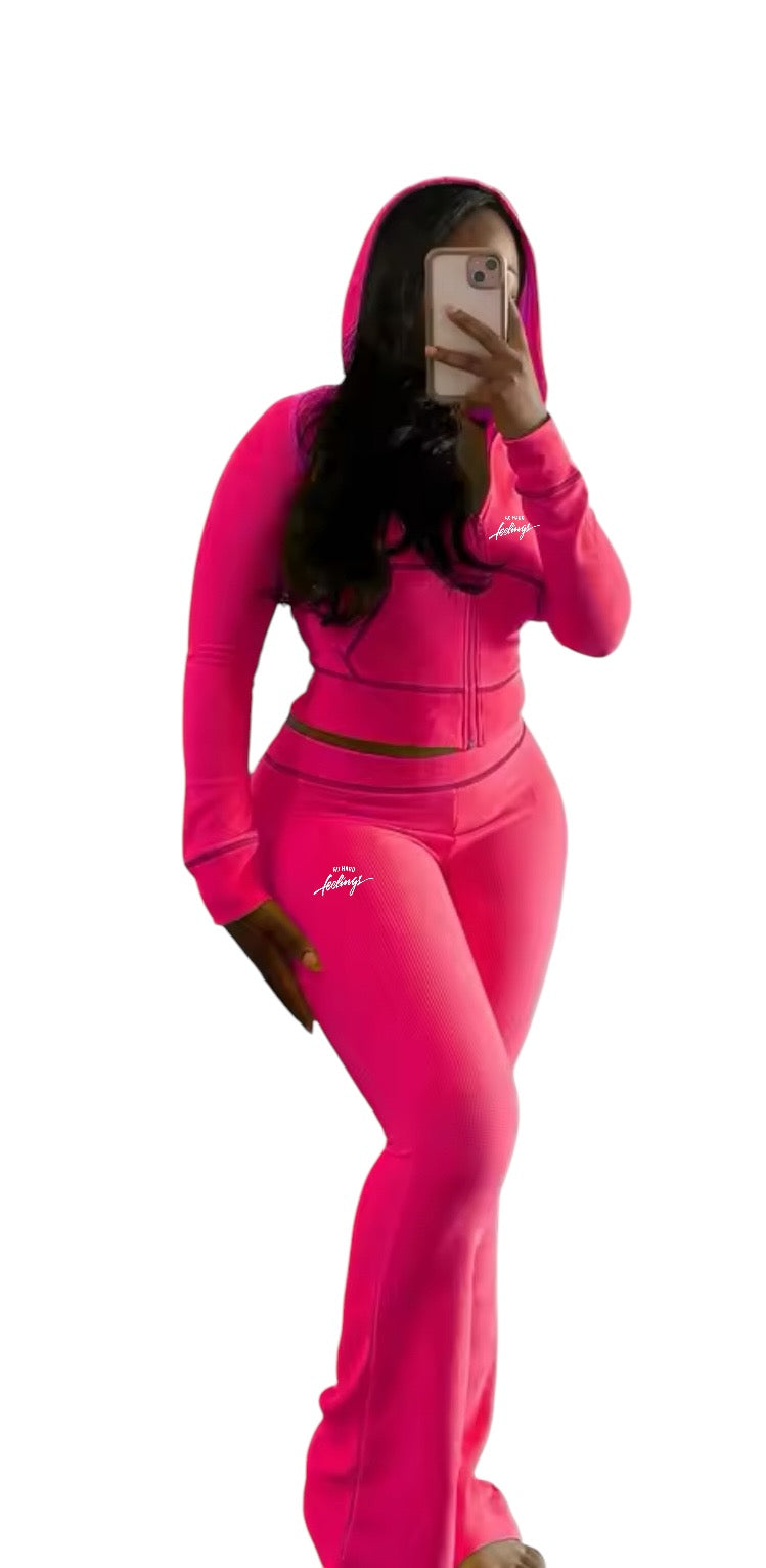 NHF Waffle Long Sleeve Sets