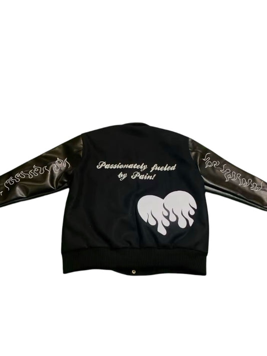 No Hard Feelings Varsity Jacket