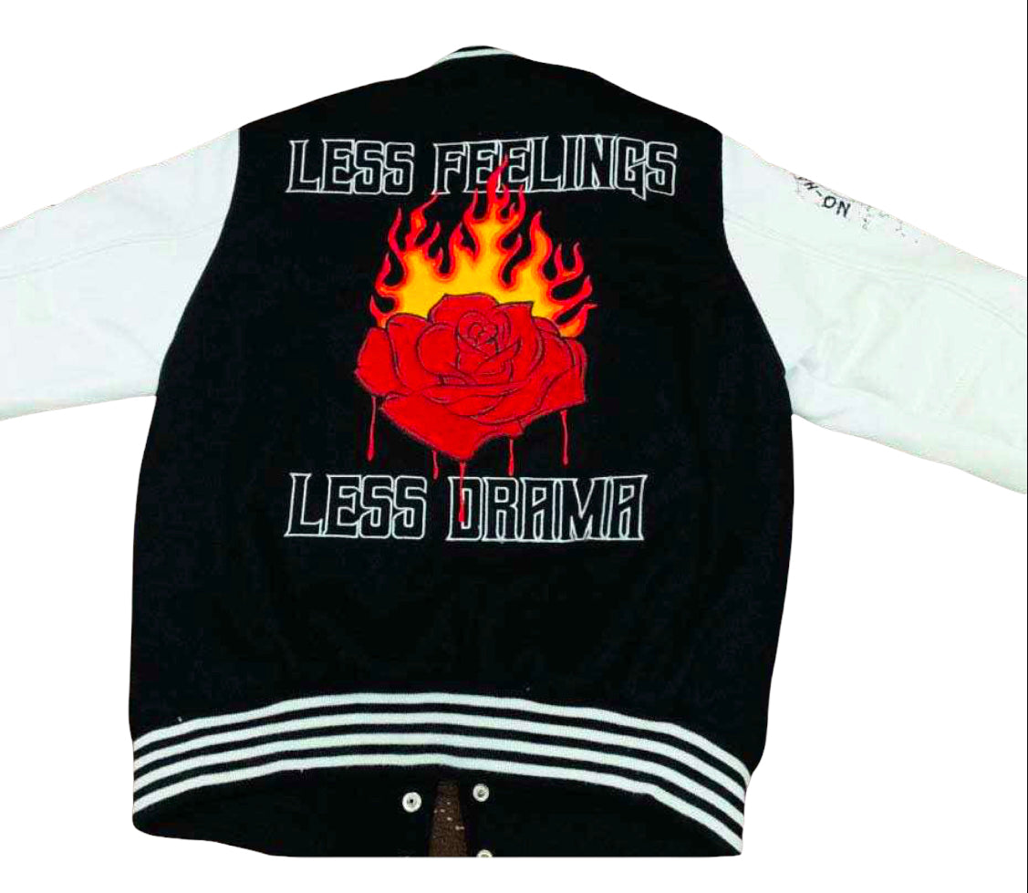 No Hard Feelings Varsity Jacket