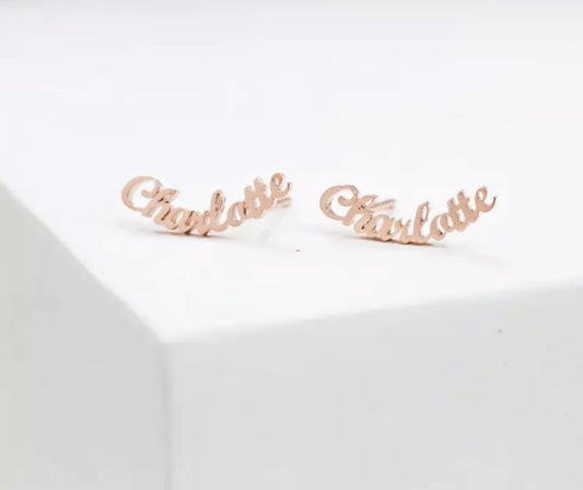 Custom Stud Earrings