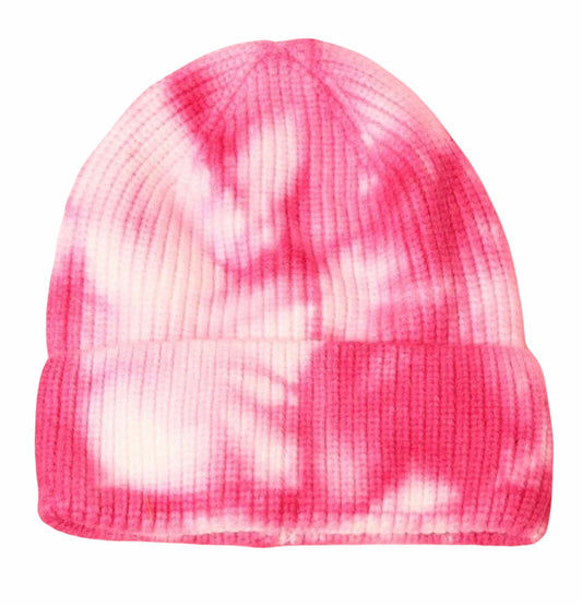 Tie Dye Beanie (Pink)