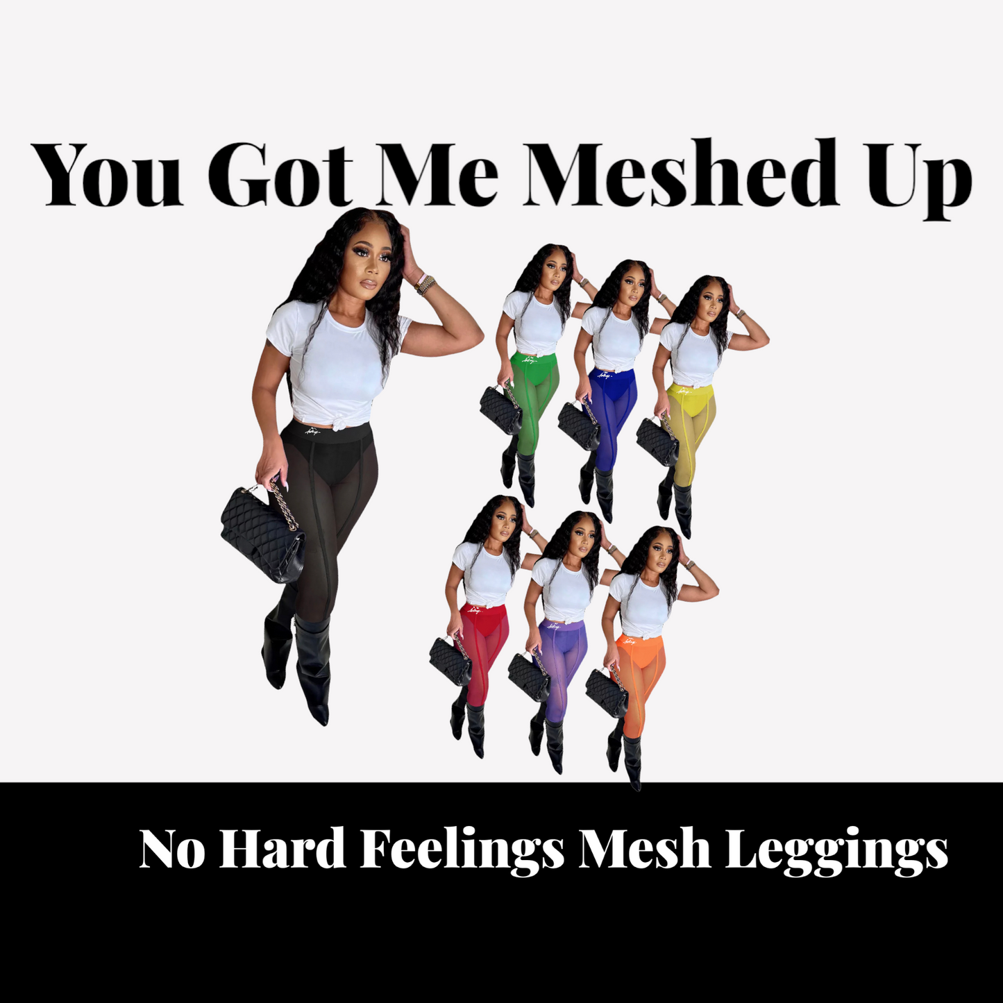 You Got Me Meshed Up Leggings