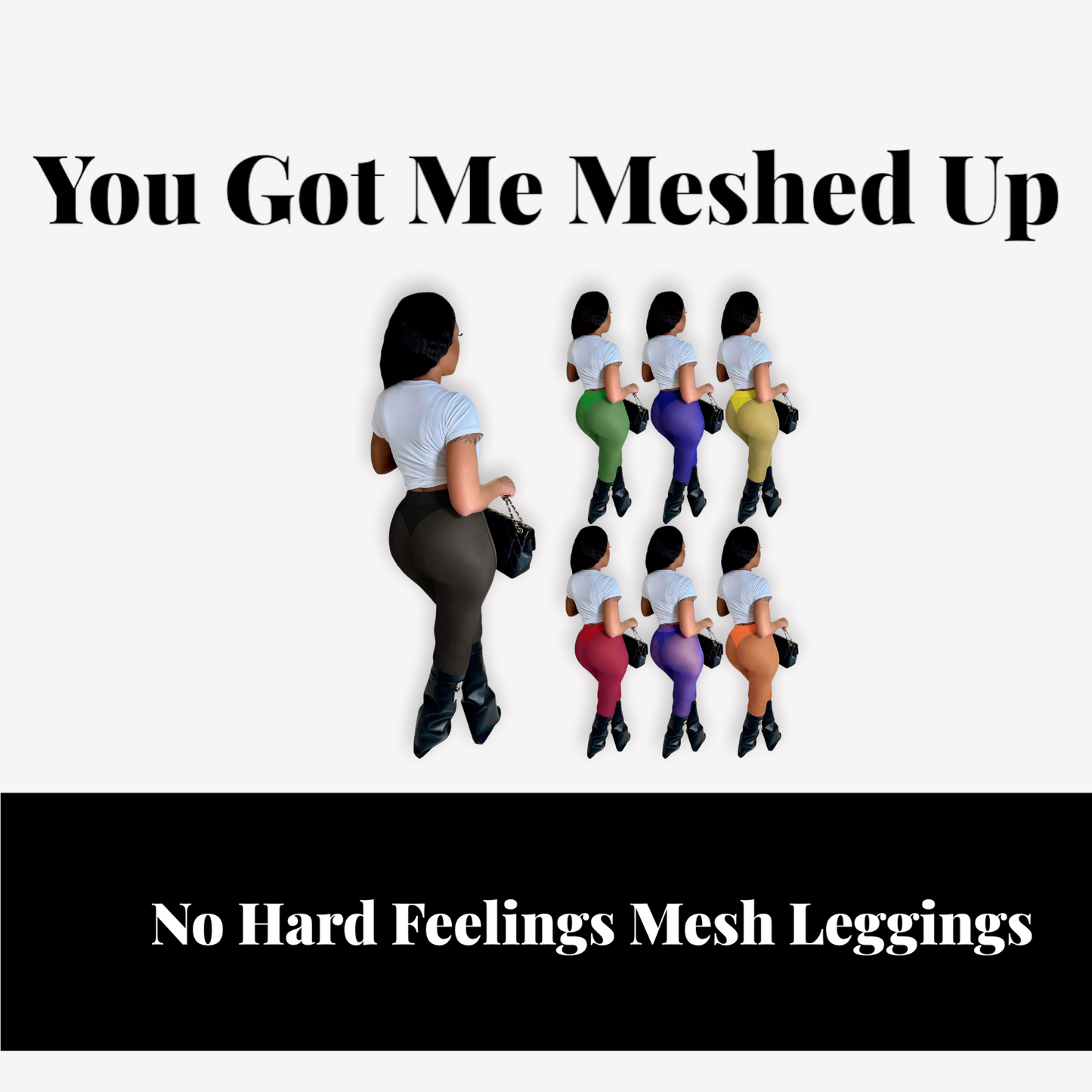 You Got Me Meshed Up Leggings